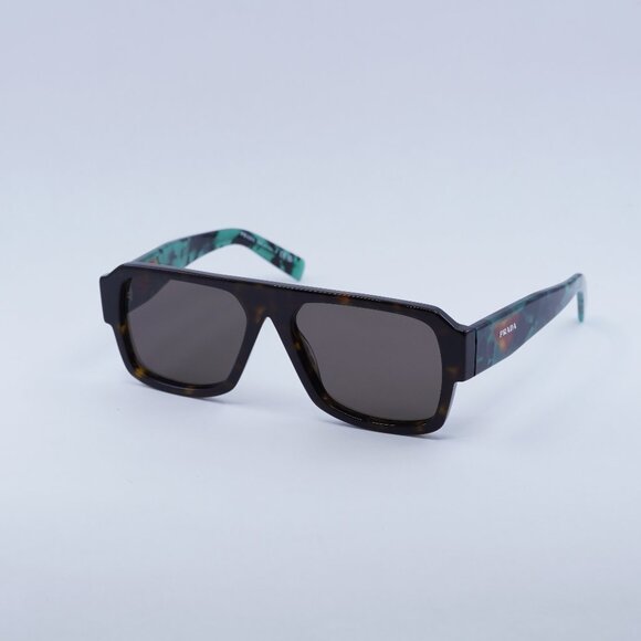🕶️ New Prada PR22YS 2AU06B Sunglasses - Havana Frame, Dark Brown Lenses